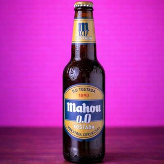 Cerveza Mahou 0.0 Tostada Botella 33cl.