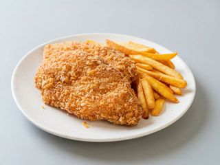 Pechuga de pollo rebozada