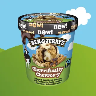 Ben & Jerry's Churrifically churros 465ml
