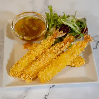 Gambas a la Tempura