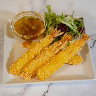Gambas a la Tempura