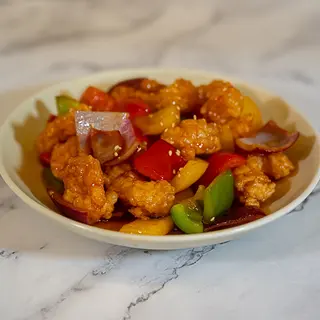 Gambas Agridulces