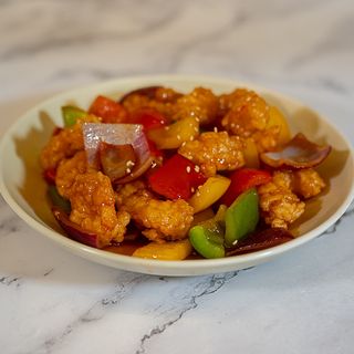 Gambas Agridulces