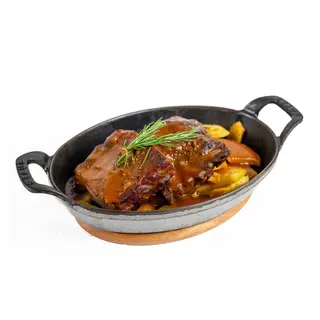 Costellam de porc rostit