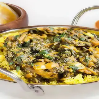 Saag Bhaji (Opción Vegana)