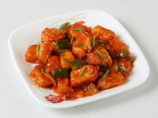 Garlic paneer Chilly