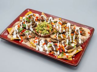 Nachos De Carnitas De Cerdo