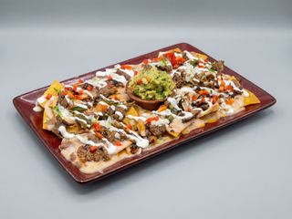 Nachos De Fajita De Res