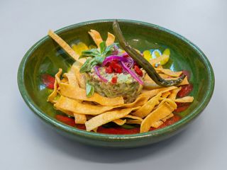 Nachos Guacamole (Veganos)