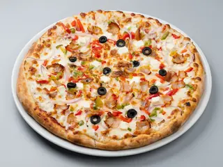 Pizza de kebab