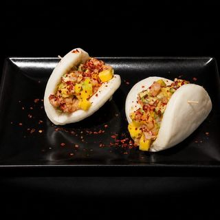 Bao salmón (2 uds.)