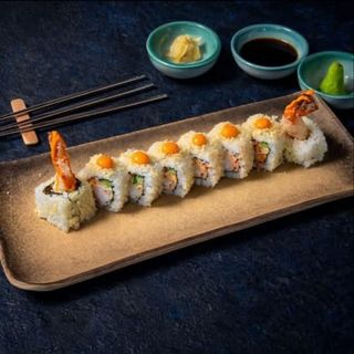 Rock shrimp tempura roll (8 uds.)