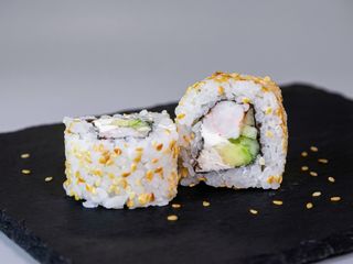  Philadelphia De Langostinos Con Sésamo (8 Pzs.)  f#24   