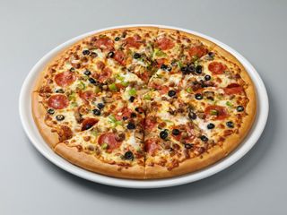 22. Pizza Cheese Burger (34 Cm.)