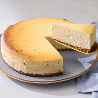 Cheesecake con salsa de Pistacho