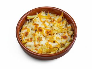 Patatas Con Queso Gratinado