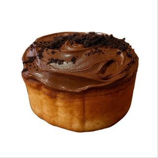 Rollo Nutella vegana con Oreos