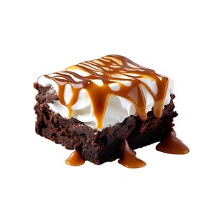 Brownie con Lotus y crema Speculoos
