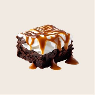 Brownie con Lotus y crema Speculoos