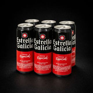 Pack 6 Cervezas Estrella Galicia