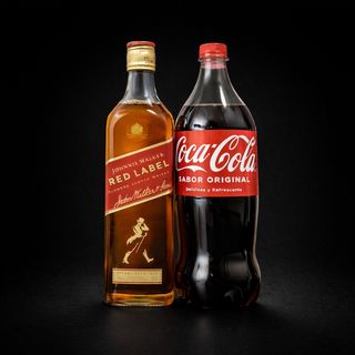 Pack Whisky Red Label + Coca-Cola