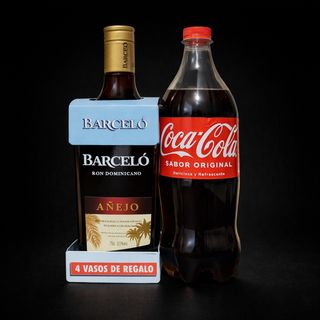 Pack Ron Barceló + Coca-Cola