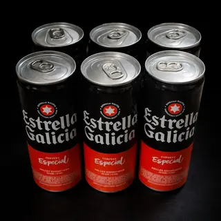 Pack 6 Estrella Galicia lata