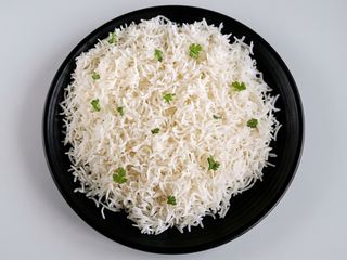 Plain rice