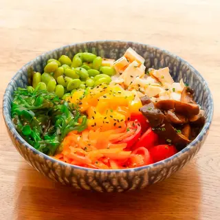 Poke Tofu Shitake