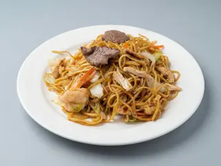 28A. Tallarines con verduras mixta