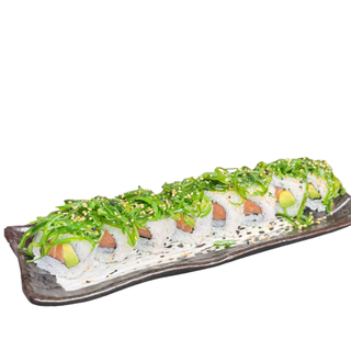 79.Uramaki Salmón Wakame (8U)