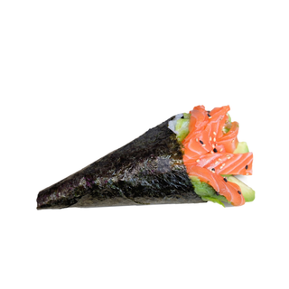 87.Salmón Temaki(1U)