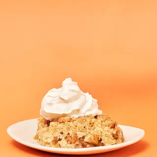 Crumble de Manzana Vegano