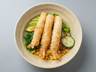 Poke Langostino Tempura