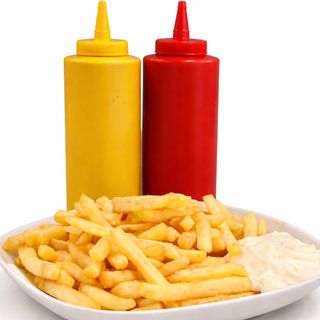 Patatas Fritas Con Mayonesa