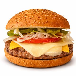 20- Hamburguesa Tres Quesos