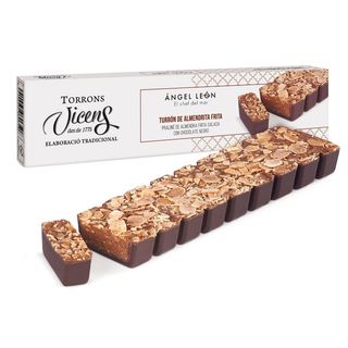 Turrón de Almendra Frita by Ángel León 300g en Estuche