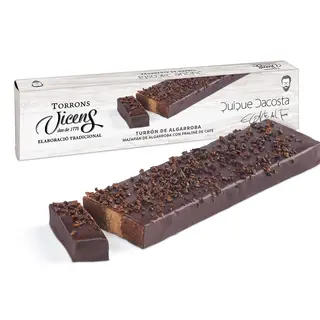 Turrón de Algarroba 300g by Quique Dacosta en Estuche