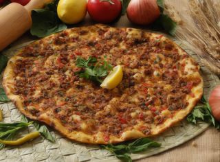 Pizza Turca Con Queso