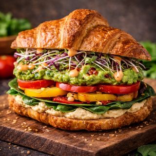 Croissant pollo