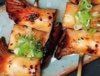 49. Brochetas De Setas Con Cebollino (2 Uds.)