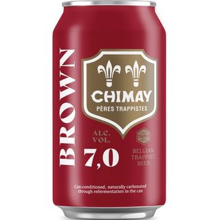 Chimay Brown Trapista Lata 33 CL.