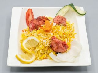 Platos Biryani Con Pollo