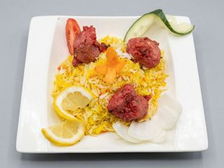 Platos Biryani Con Cordero