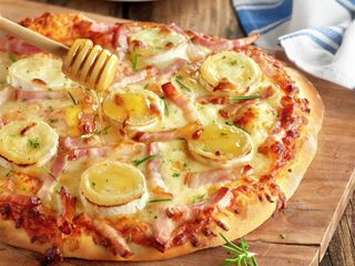 Pizza Queso de Cabra con Miel