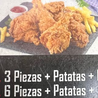 Solo pieza de pollo
