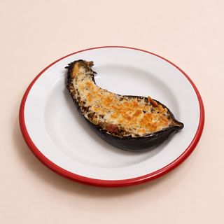 Berenjena Rellena Con Verduritas