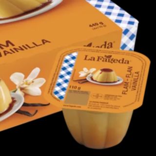 Flan de vainilla La Fageda