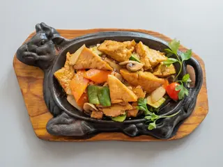 82.Tou fo con verduras