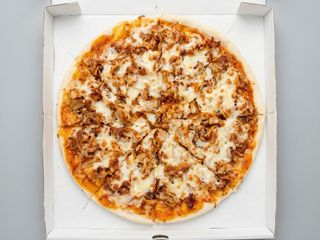 42. Pizza kebab de ternera Halal 